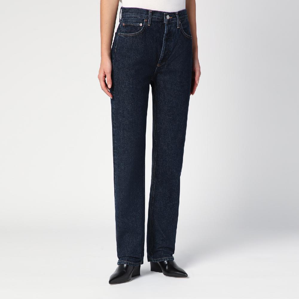 AGOLDE Jeans blu scuro in denim organico Prezzo Ridotto