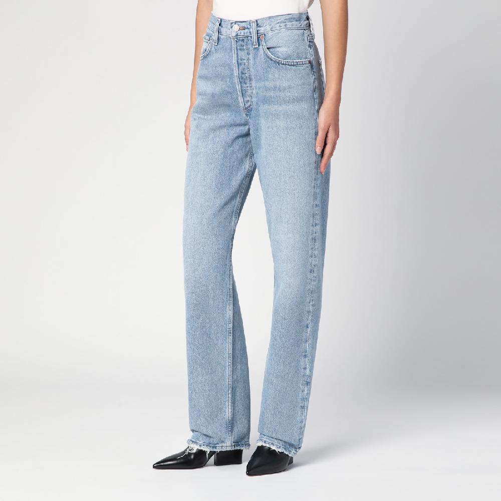 AGOLDE Jeans azzurro in denim rigenerato Convenienza