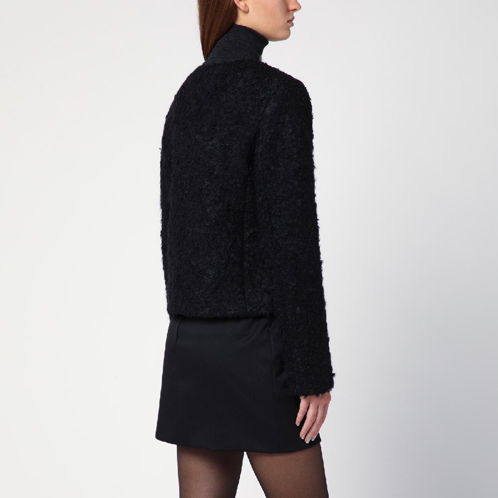THE GARMENT Giacca Vienna nera in misto lana riciclata Offerta