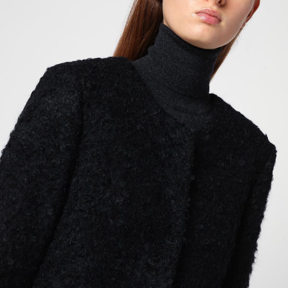THE GARMENT Giacca Vienna nera in misto lana riciclata Offerta