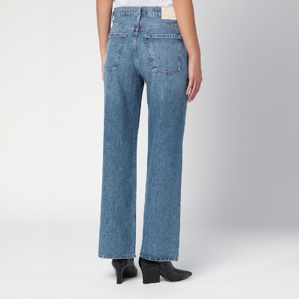 Citizens of Humanity Jeans dritto blu slavato Outlet