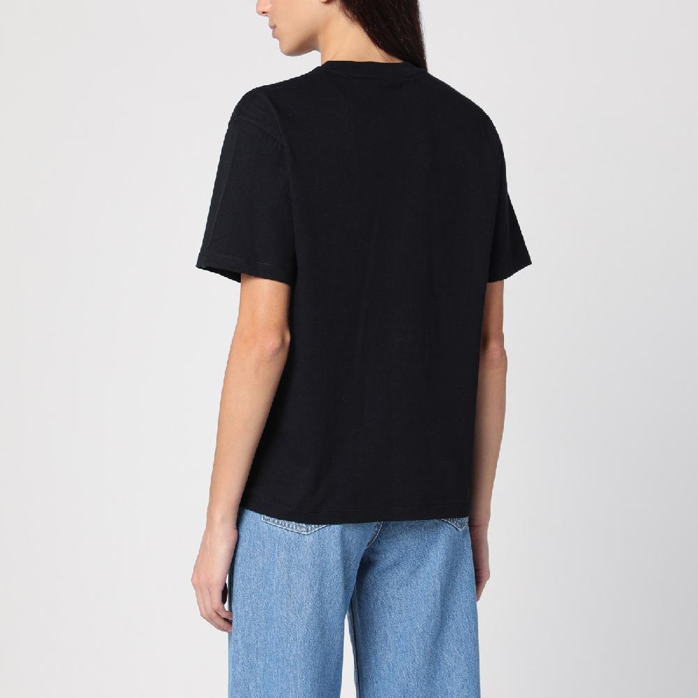Carhartt WIP W S/S Chase T-Shirt nera Spedizione gratuita