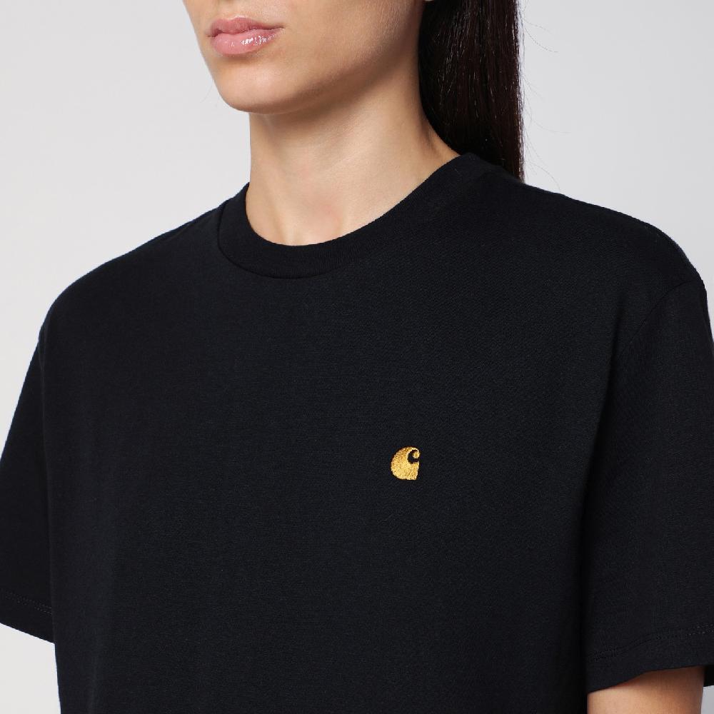 Carhartt WIP W S/S Chase T-Shirt nera Spedizione gratuita