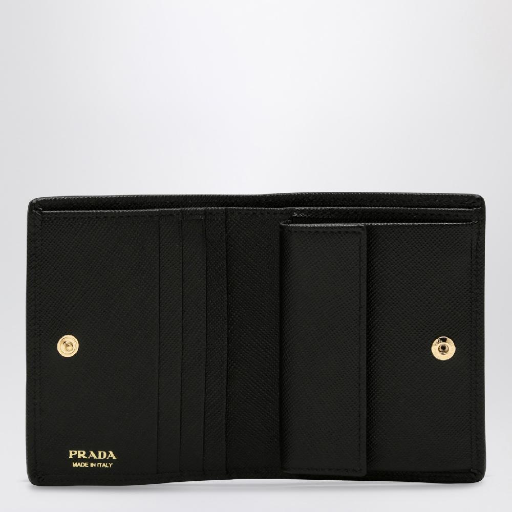 Prada Portafoglio piccolo nero in Re-Nylon Cyber Monday