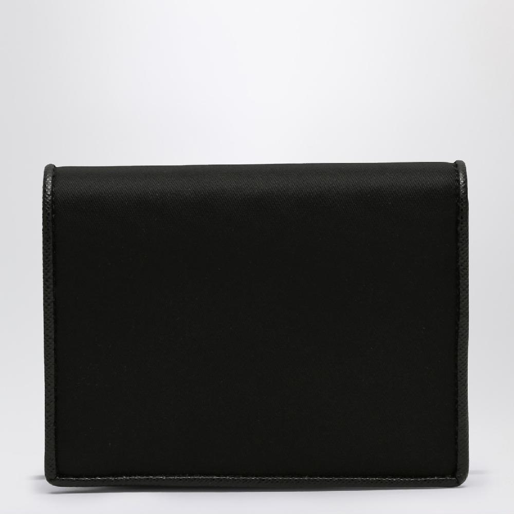 Prada Portafoglio piccolo nero in Re-Nylon Cyber Monday