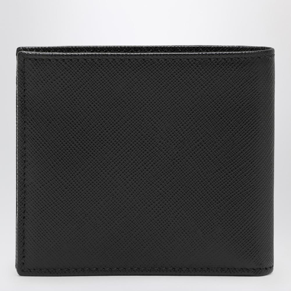 Prada Portafoglio orizzontale nero in Saffiano Only for today