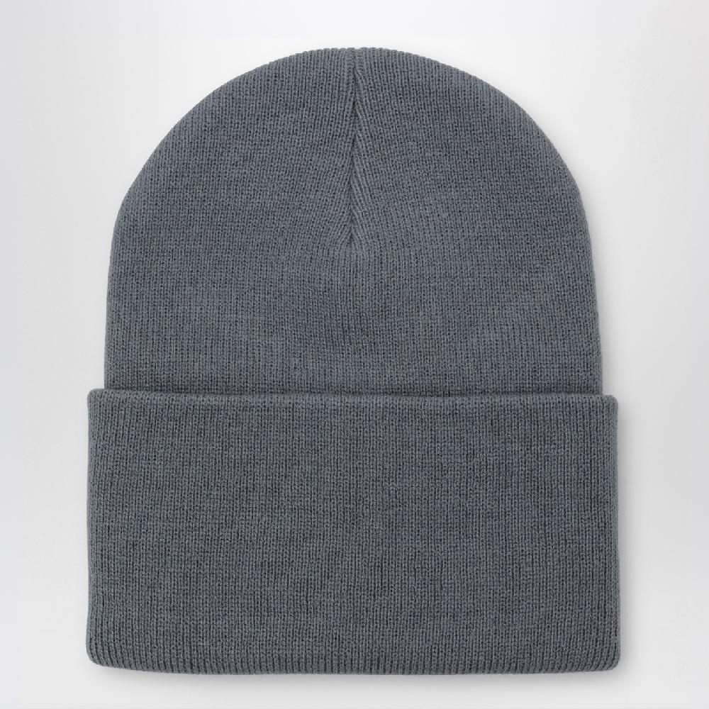 Carhartt WIP Cuffia grigia con patch logo Duty-free