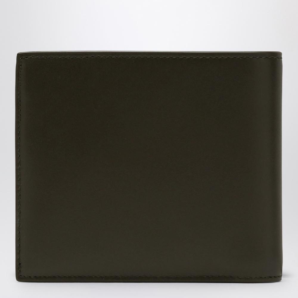 Saint Laurent Portafoglio bi-fold verde muschio in pelle Fino Al -60%