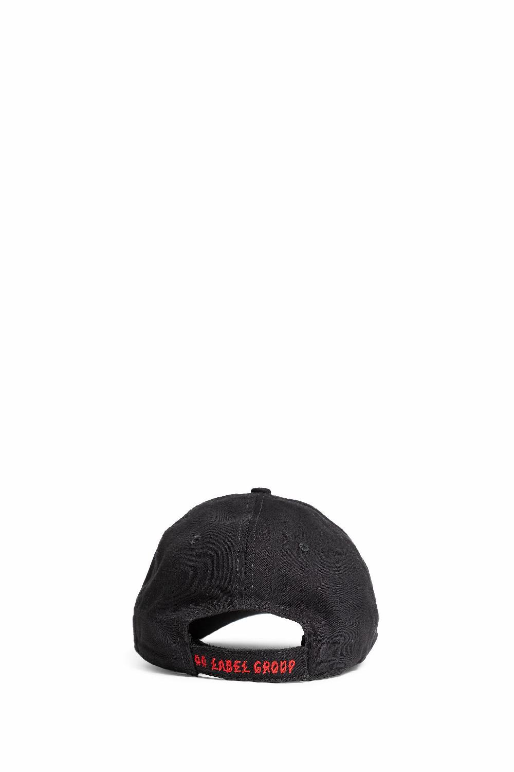 Antonioli 44 LABEL GROUP MAN BLACK HATS Smaltimento dello stoccaggio
