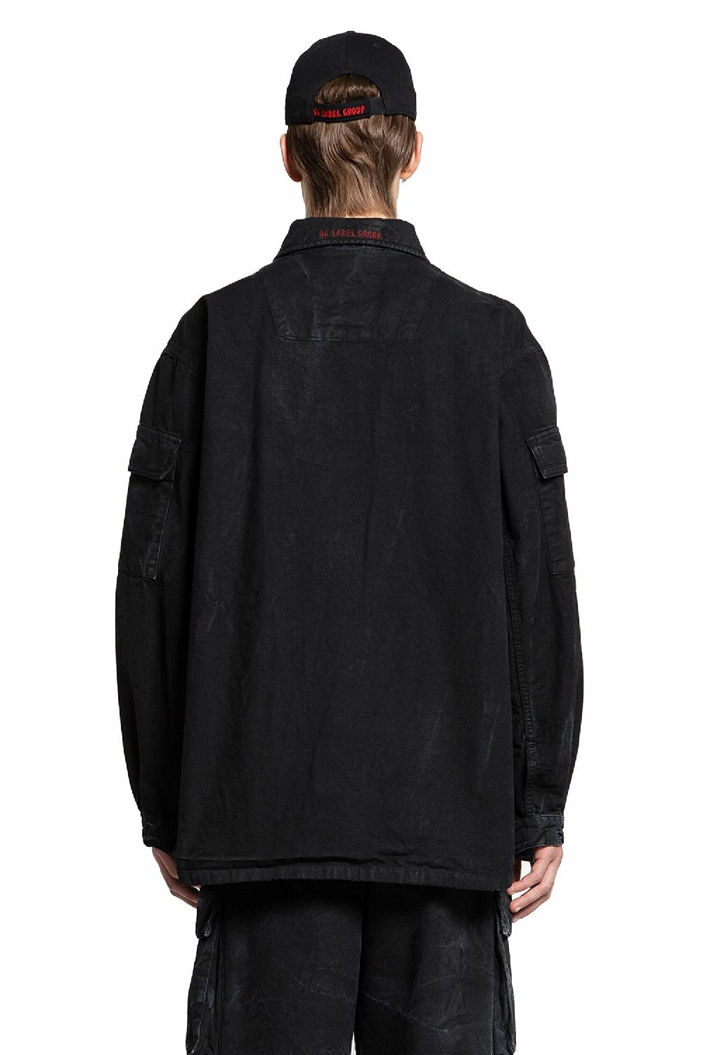 Antonioli 44 LABEL GROUP MAN BLACK JACKETS Offerta migliore