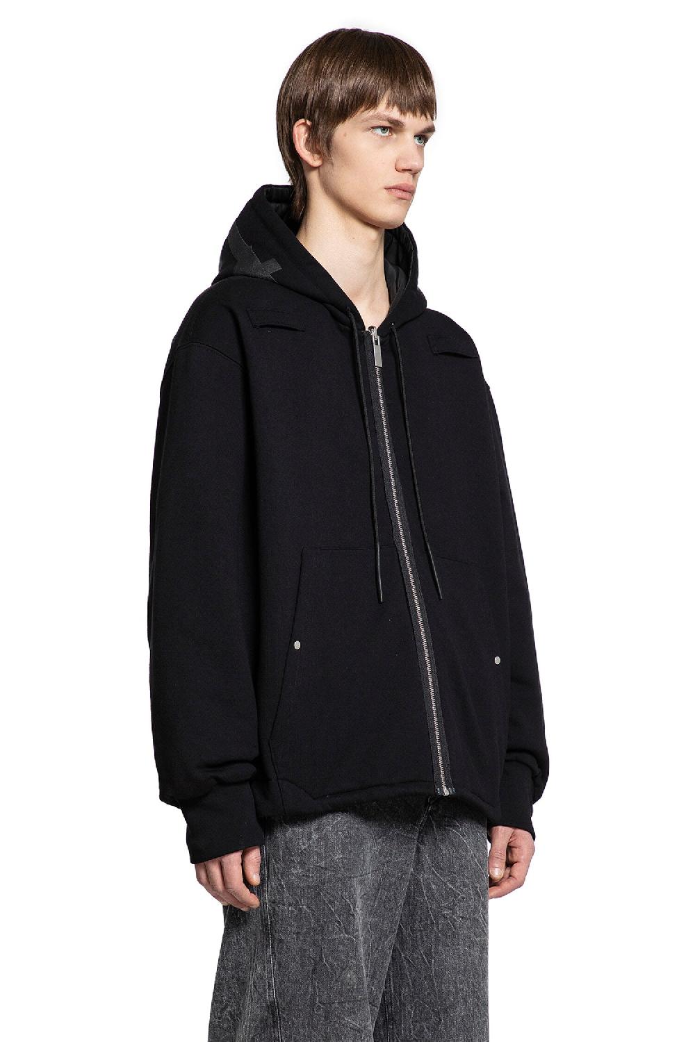 Antonioli 44 LABEL GROUP MAN BLACK JACKETS Latest fashion