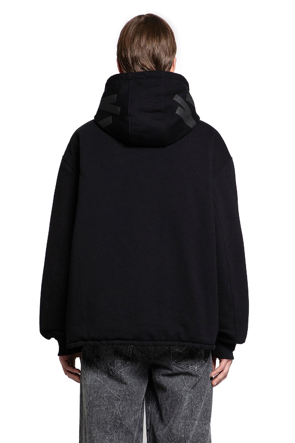 Antonioli 44 LABEL GROUP MAN BLACK JACKETS Latest fashion