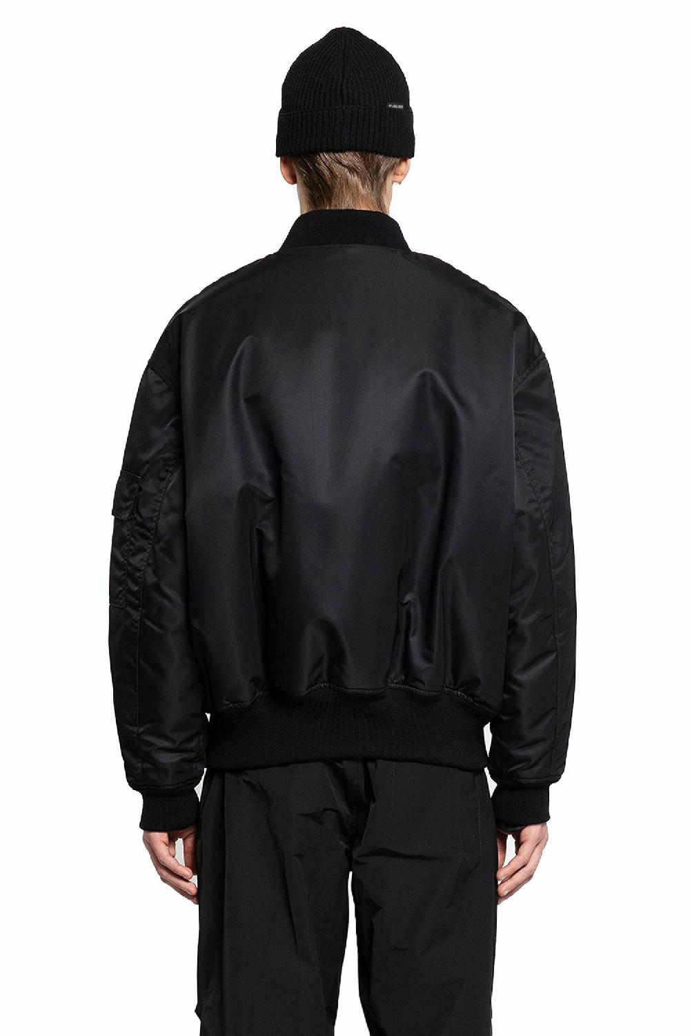Antonioli 44 LABEL GROUP MAN BLACK JACKETS Online Outlet