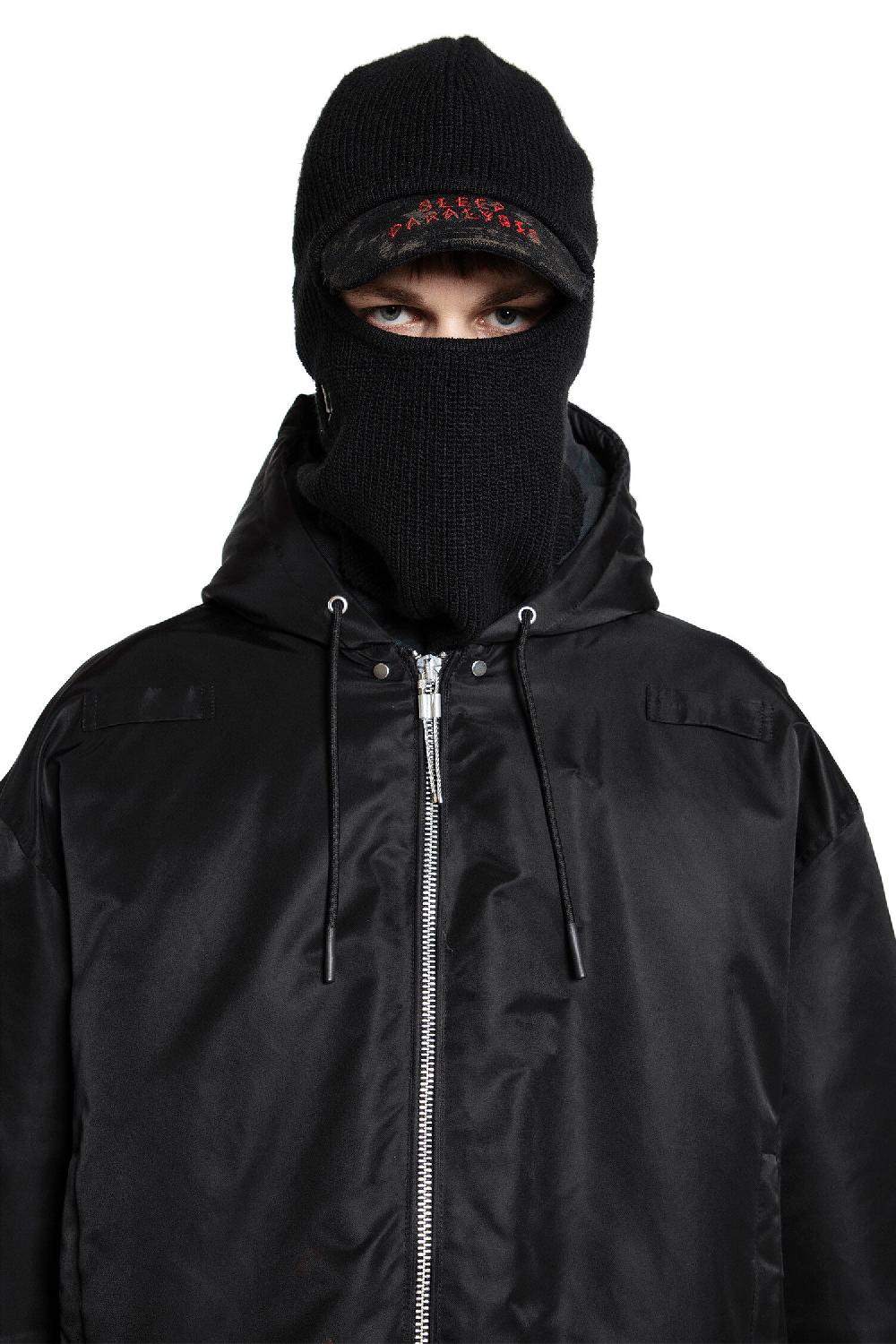 Antonioli 44 LABEL GROUP MAN BLACK JACKETS Offerte esclusive