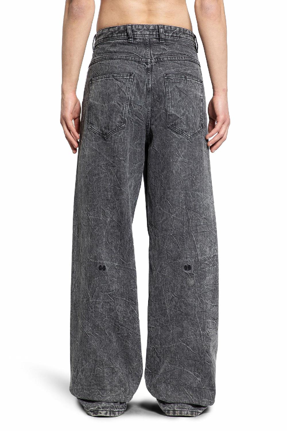Antonioli 44 LABEL GROUP MAN BLACK JEANS Lightning offer