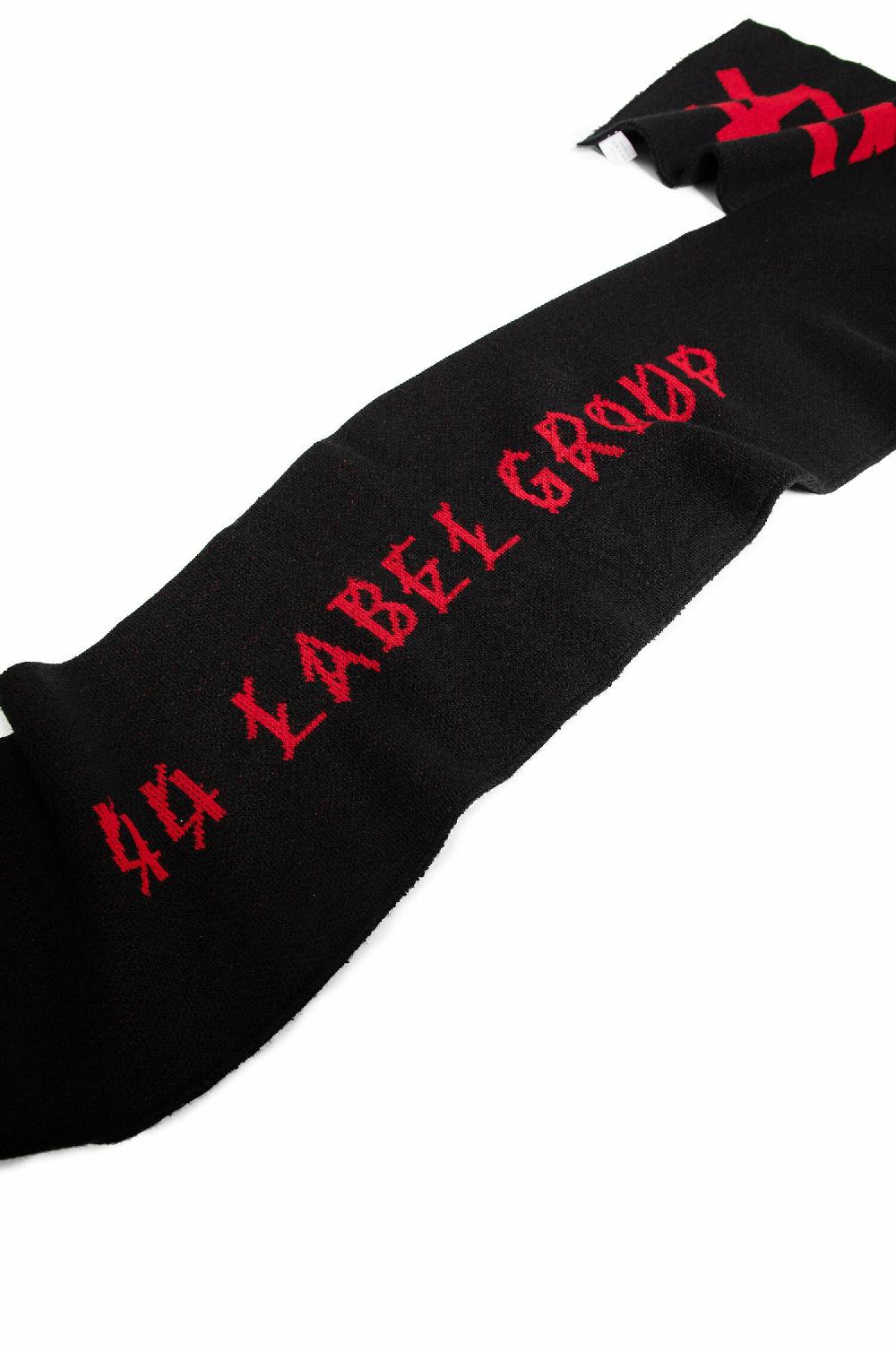 Antonioli 44 LABEL GROUP MAN BLACK SCARVES Bestseller