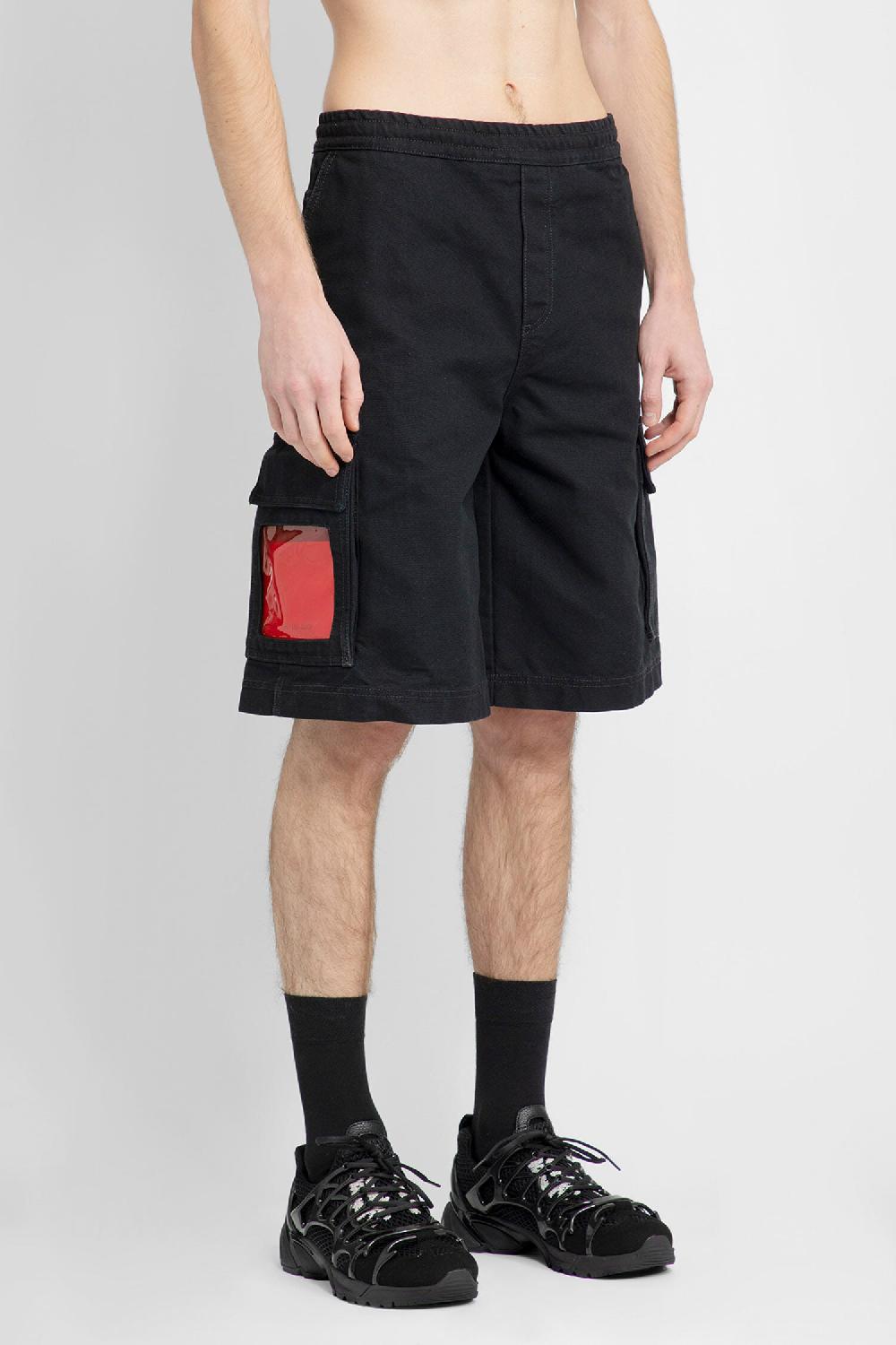 Antonioli 44 LABEL GROUP MAN BLACK SHORTS & SKIRTS Offerte speciali