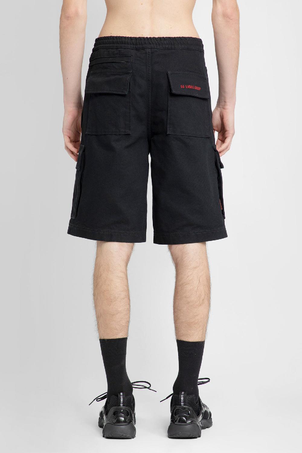 Antonioli 44 LABEL GROUP MAN BLACK SHORTS & SKIRTS Offerte speciali