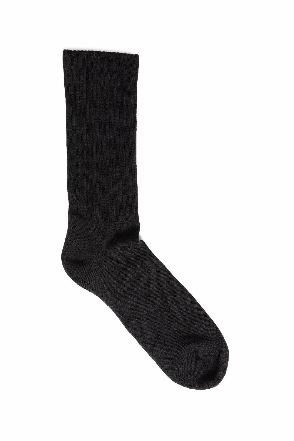 Antonioli 44 LABEL GROUP MAN BLACK SOCKS Ritorno libero