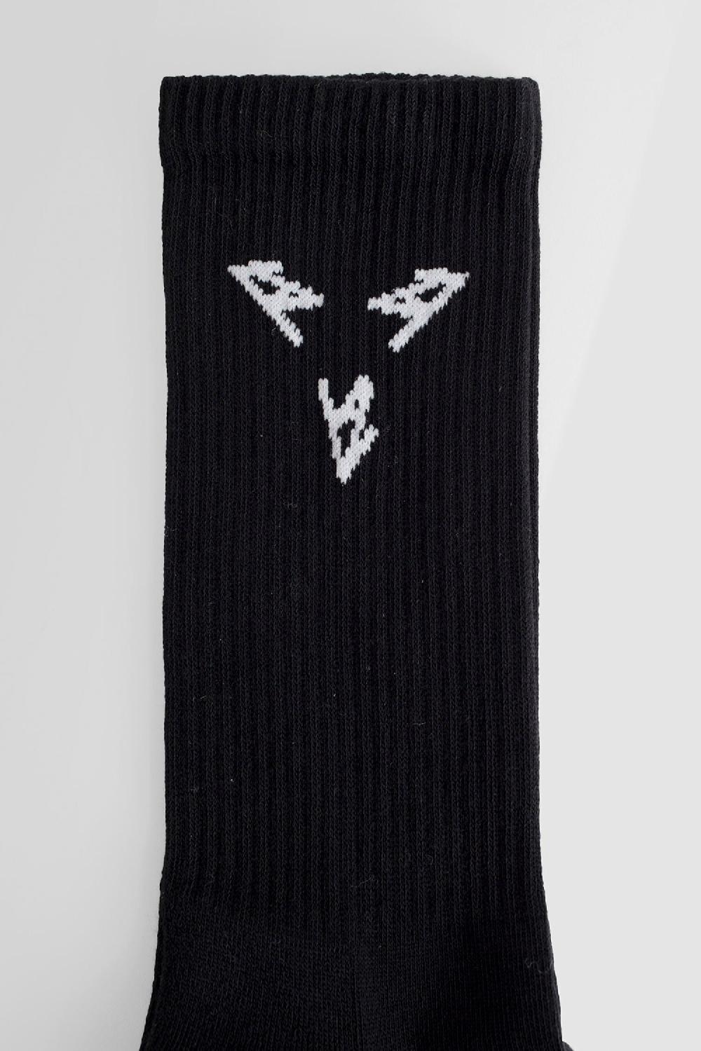 Antonioli 44 LABEL GROUP MAN BLACK SOCKS Rilascio limitato