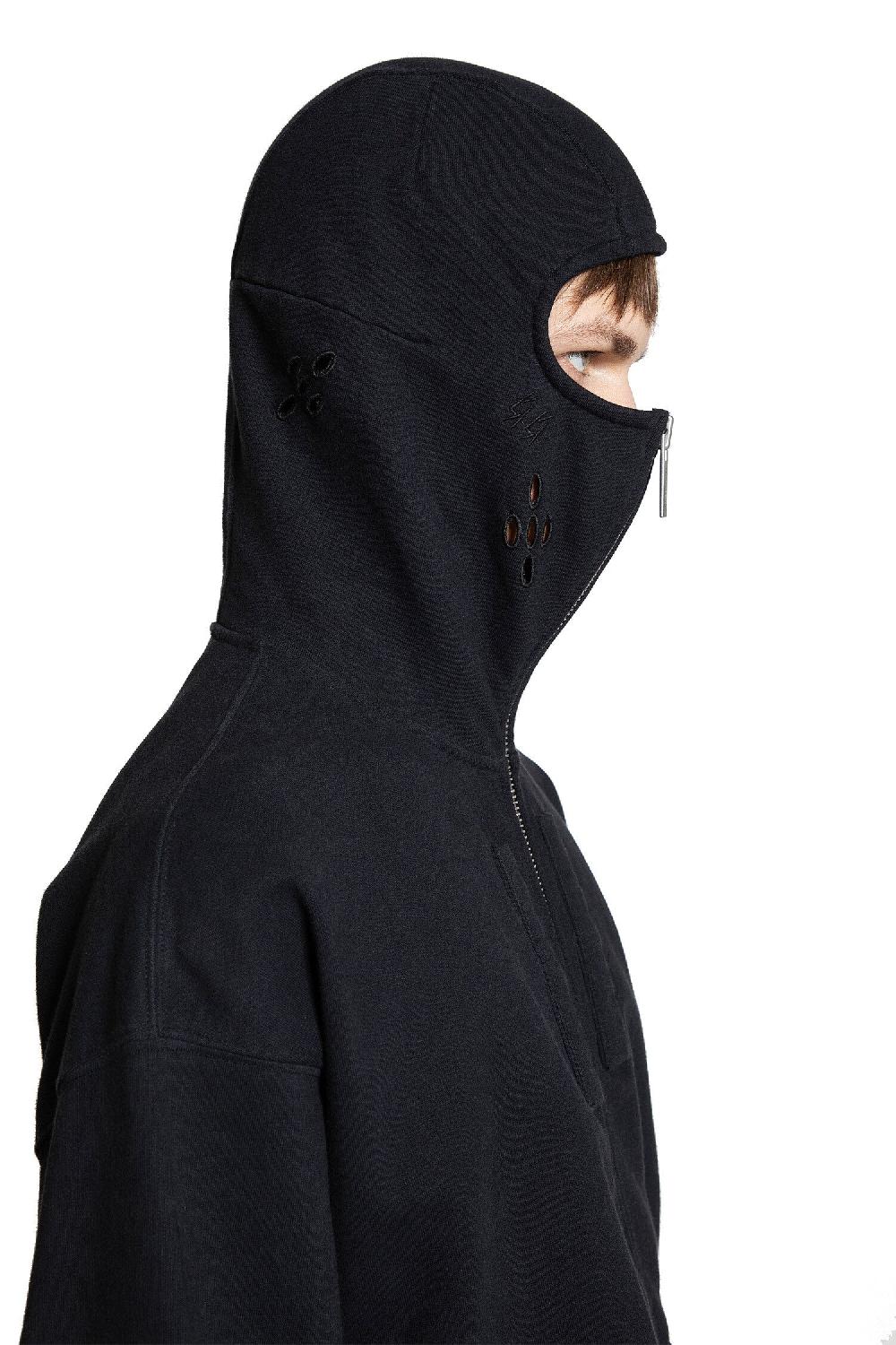 Antonioli 44 LABEL GROUP MAN BLACK SWEATSHIRTS Latest stili