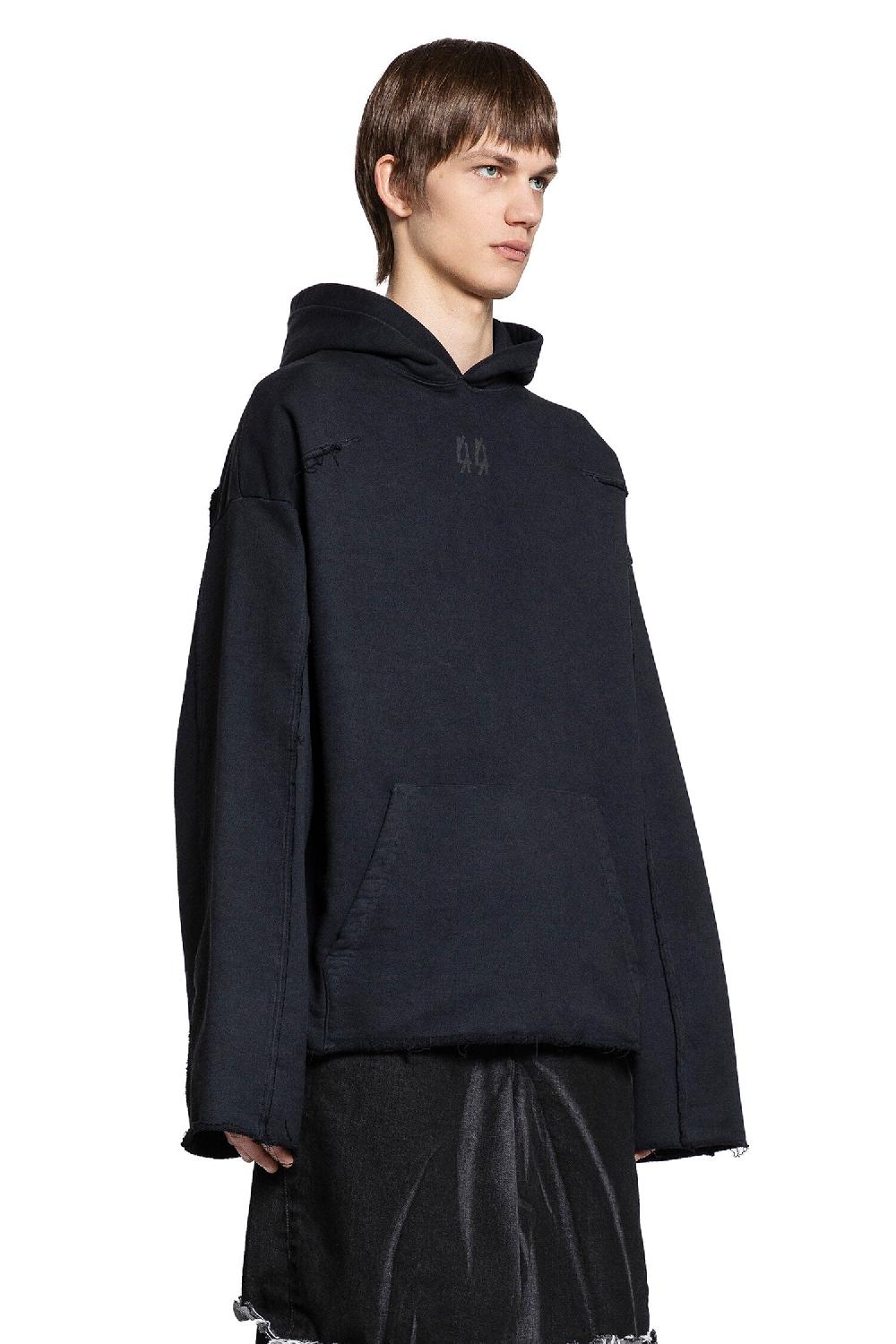Antonioli 44 LABEL GROUP MAN BLACK SWEATSHIRTS Ultimi due giorni