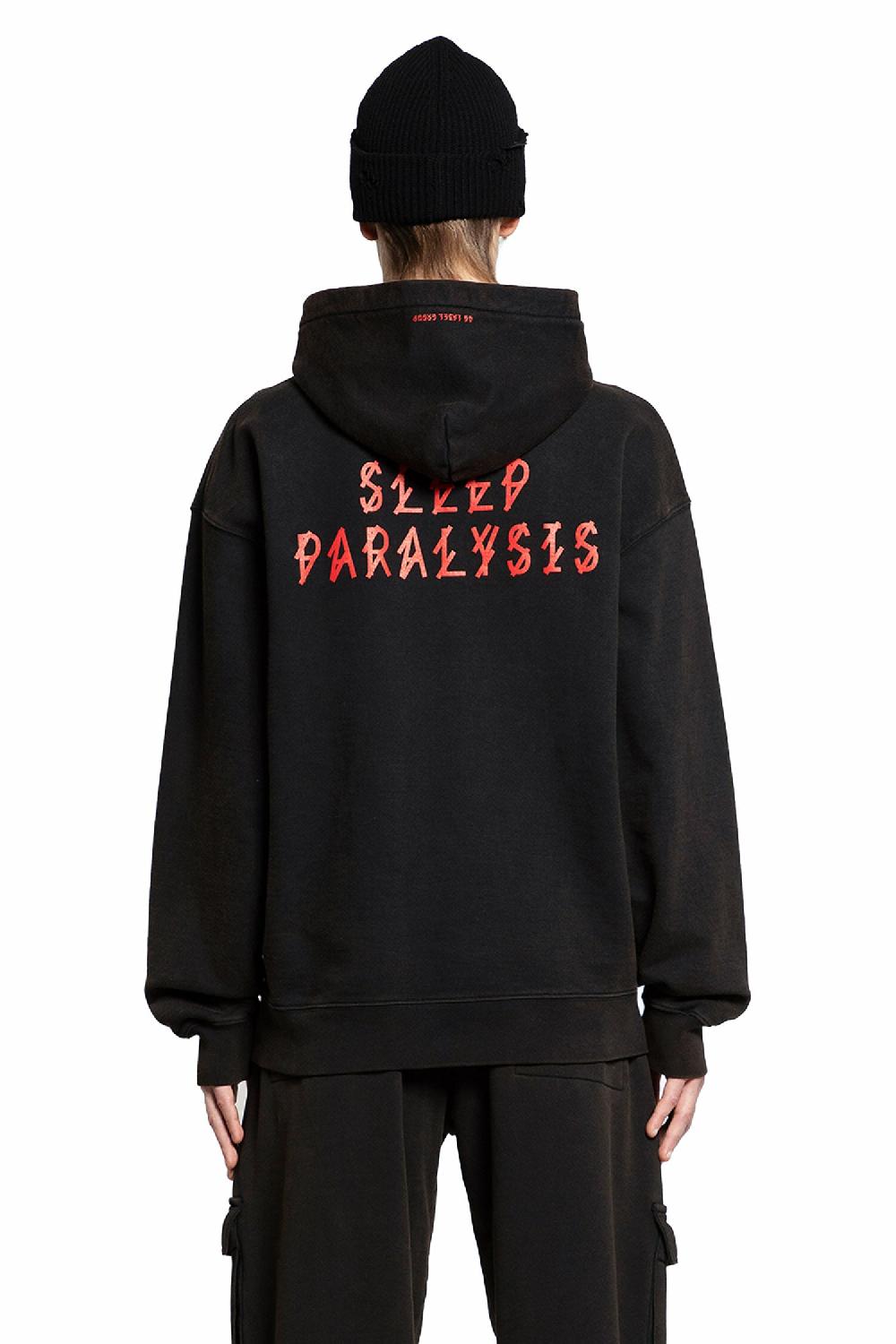 Antonioli 44 LABEL GROUP MAN BLACK SWEATSHIRTS Fino al 50% di sconto