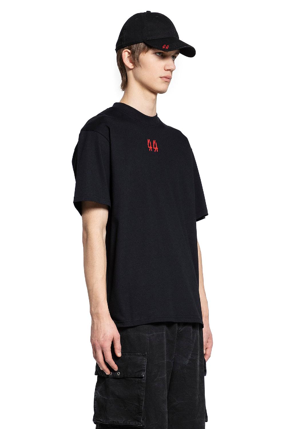 Antonioli 44 LABEL GROUP MAN BLACK T-SHIRTS & TANK TOPS Fino al 60% di sconto