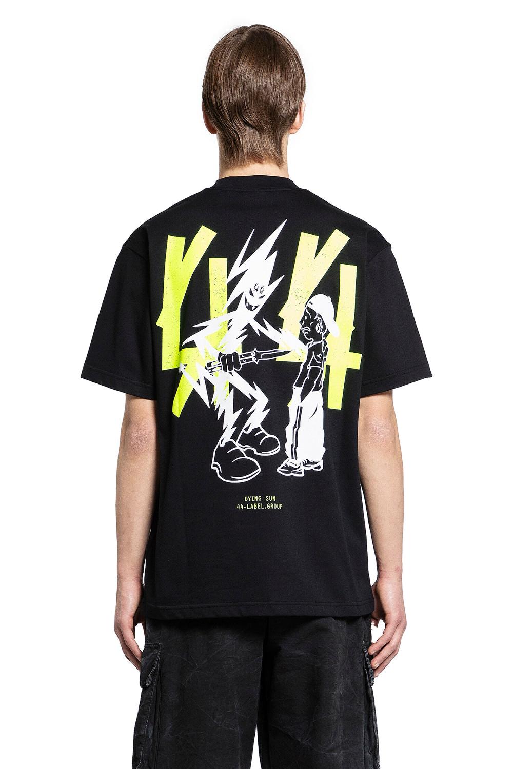 Antonioli 44 LABEL GROUP MAN BLACK T-SHIRTS & TANK TOPS Only for today