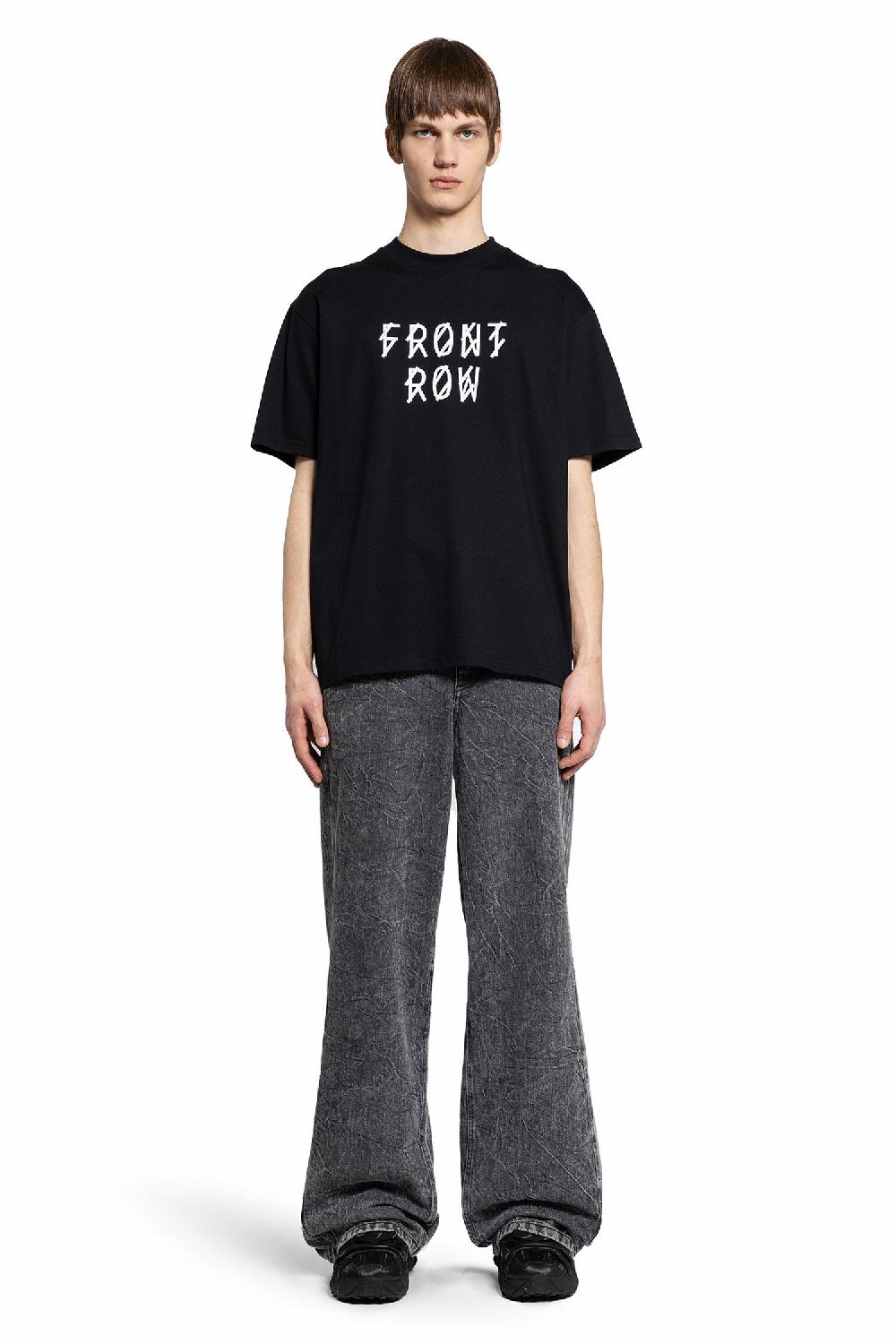 Antonioli 44 LABEL GROUP MAN BLACK T-SHIRTS & TANK TOPS Sostegno trimestrale
