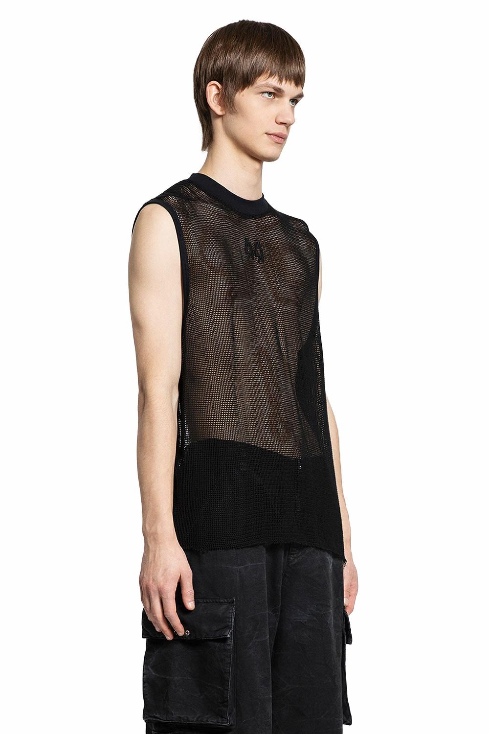 Antonioli 44 LABEL GROUP MAN BLACK T-SHIRTS & TANK TOPS Fino al 55% di sconto