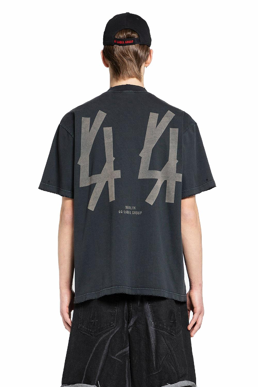 Antonioli 44 LABEL GROUP MAN BLACK T-SHIRTS & TANK TOPS Solo un giorno rimasto