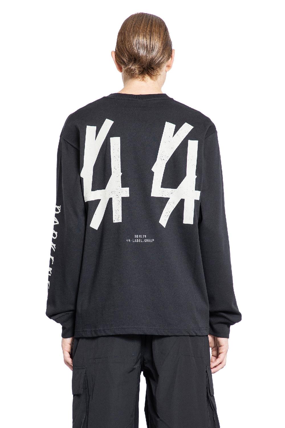 Antonioli 44 LABEL GROUP MAN BLACK T-SHIRTS & TANK TOPS Officina