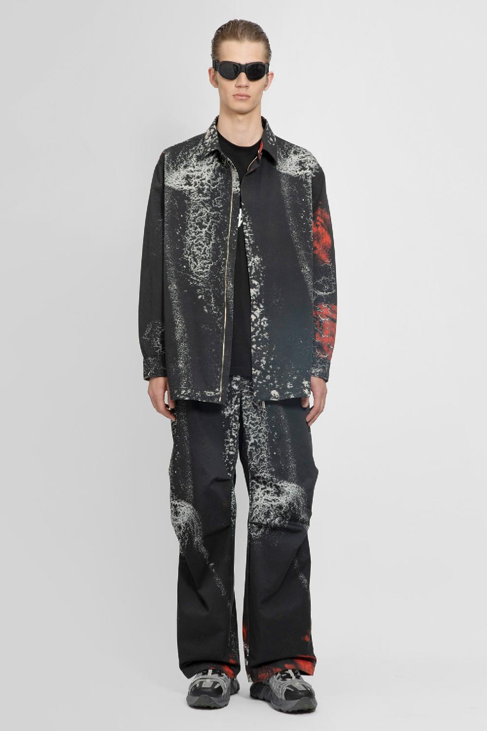 Antonioli 44 LABEL GROUP MAN BLACK TROUSERS Duty-free