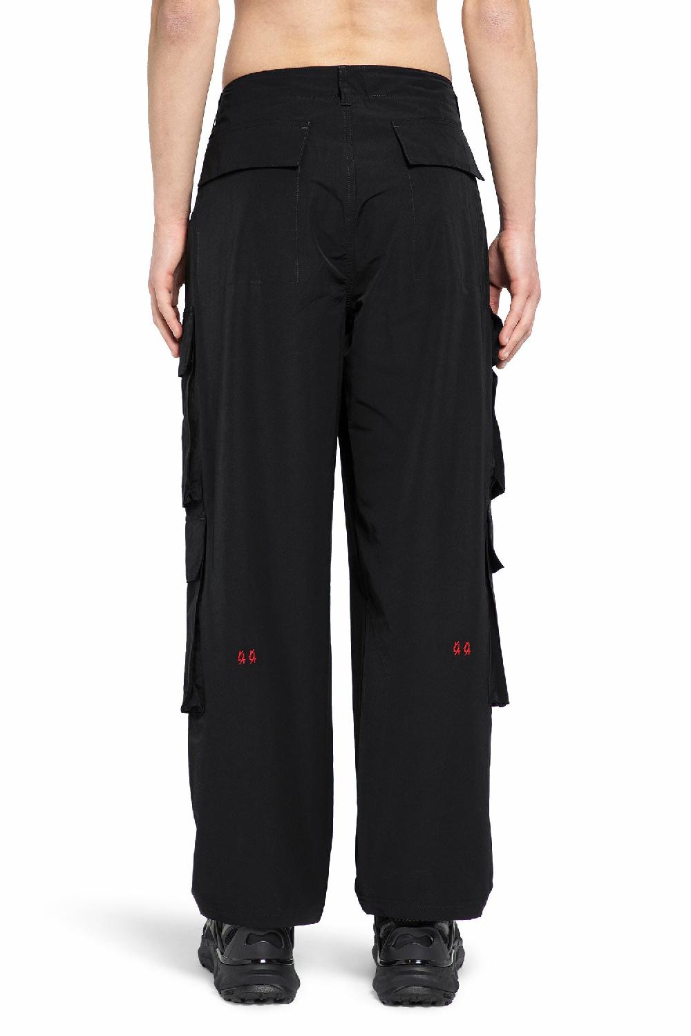 Antonioli 44 LABEL GROUP MAN BLACK TROUSERS Sconti questo mese
