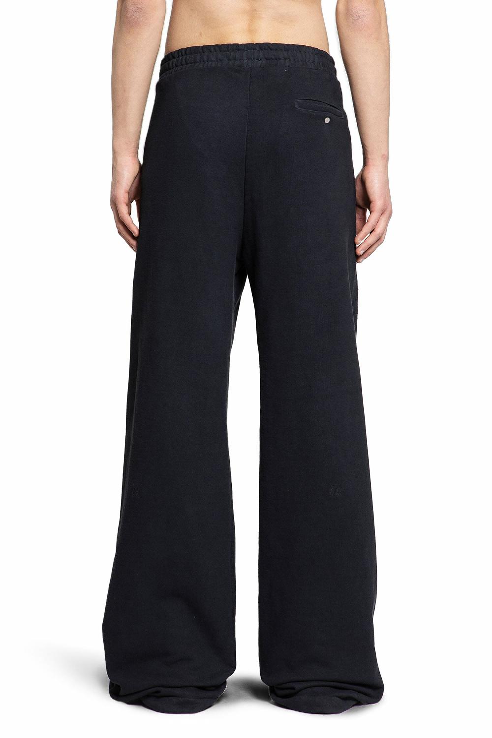 Antonioli 44 LABEL GROUP MAN BLACK TROUSERS Italia