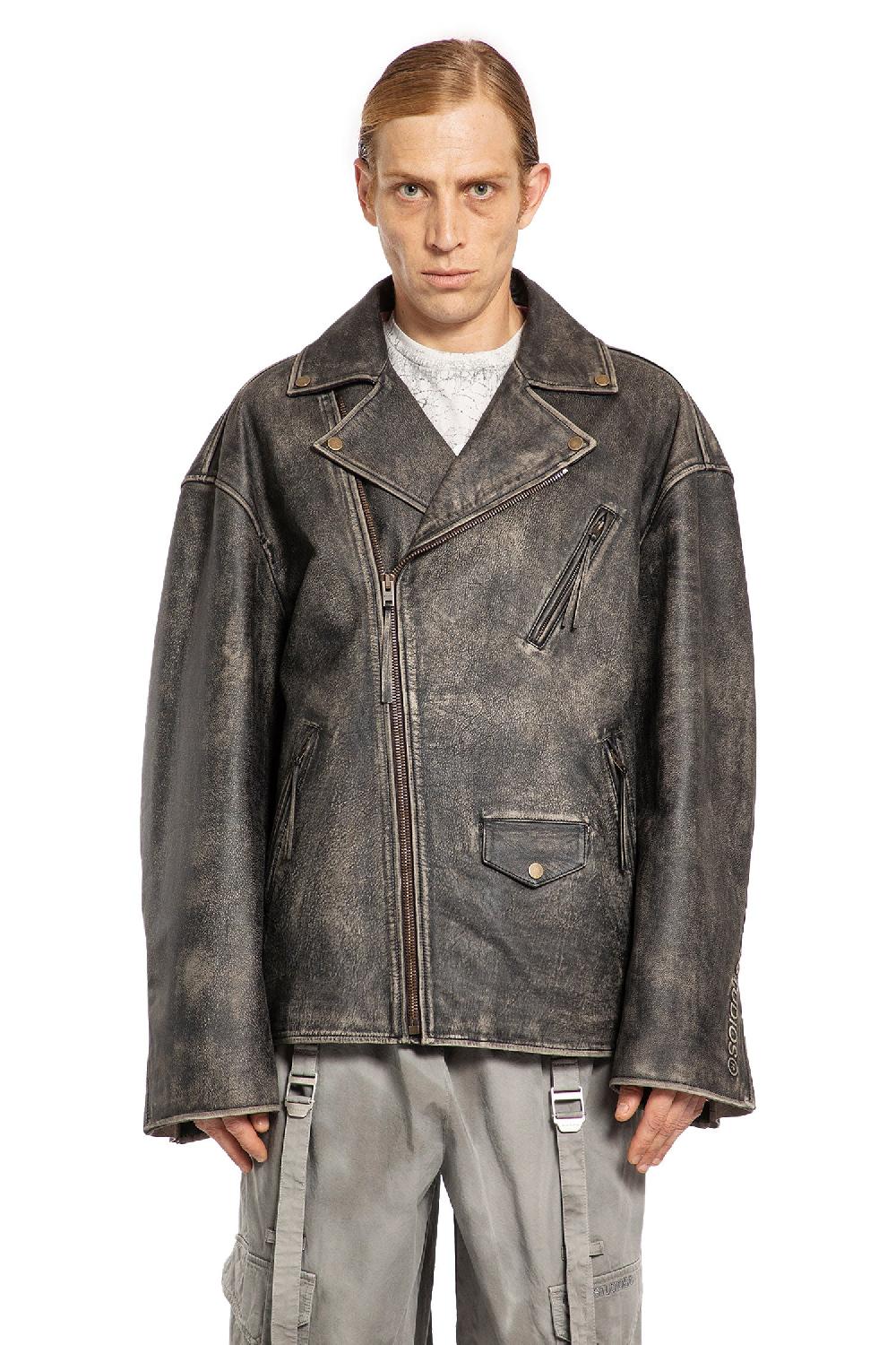 Antonioli ACNE STUDIOS MAN BLACK JACKETS Nuova