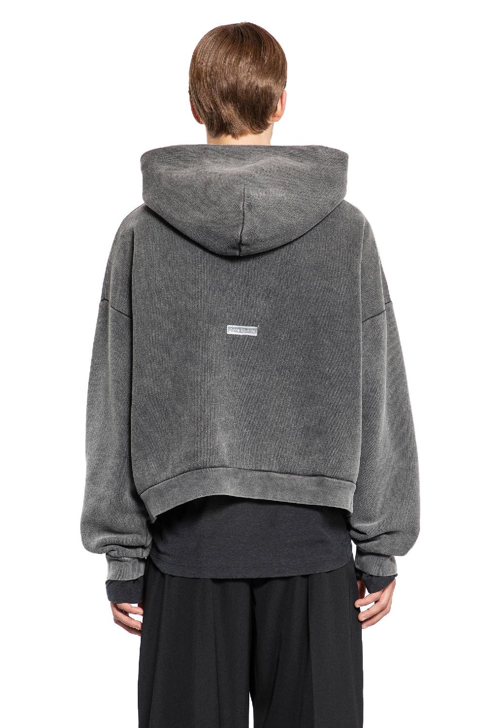 Antonioli ACNE STUDIOS MAN BLACK SWEATSHIRTS Comprare a buon mercato