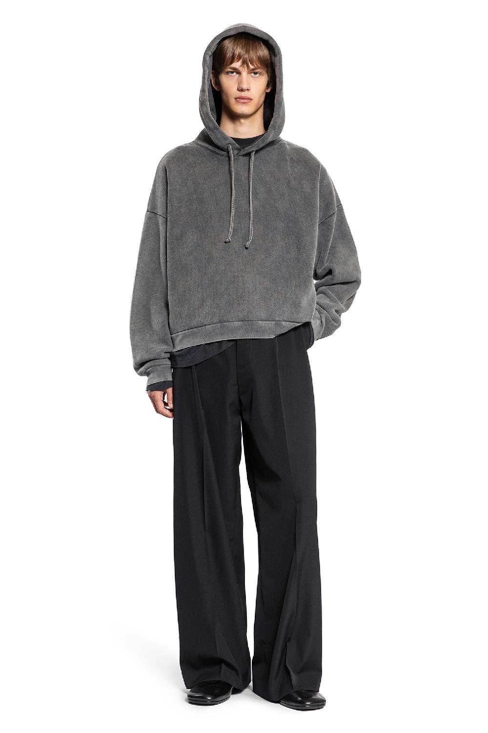 Antonioli ACNE STUDIOS MAN BLACK SWEATSHIRTS Comprare a buon mercato