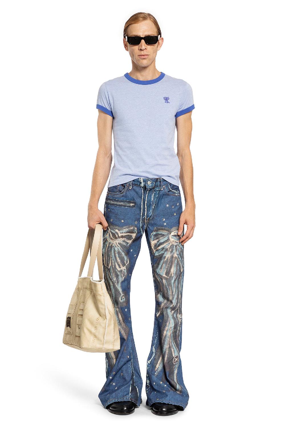 Antonioli ACNE STUDIOS MAN BLUE T-SHIRTS & TANK TOPS Offerta San Valentino