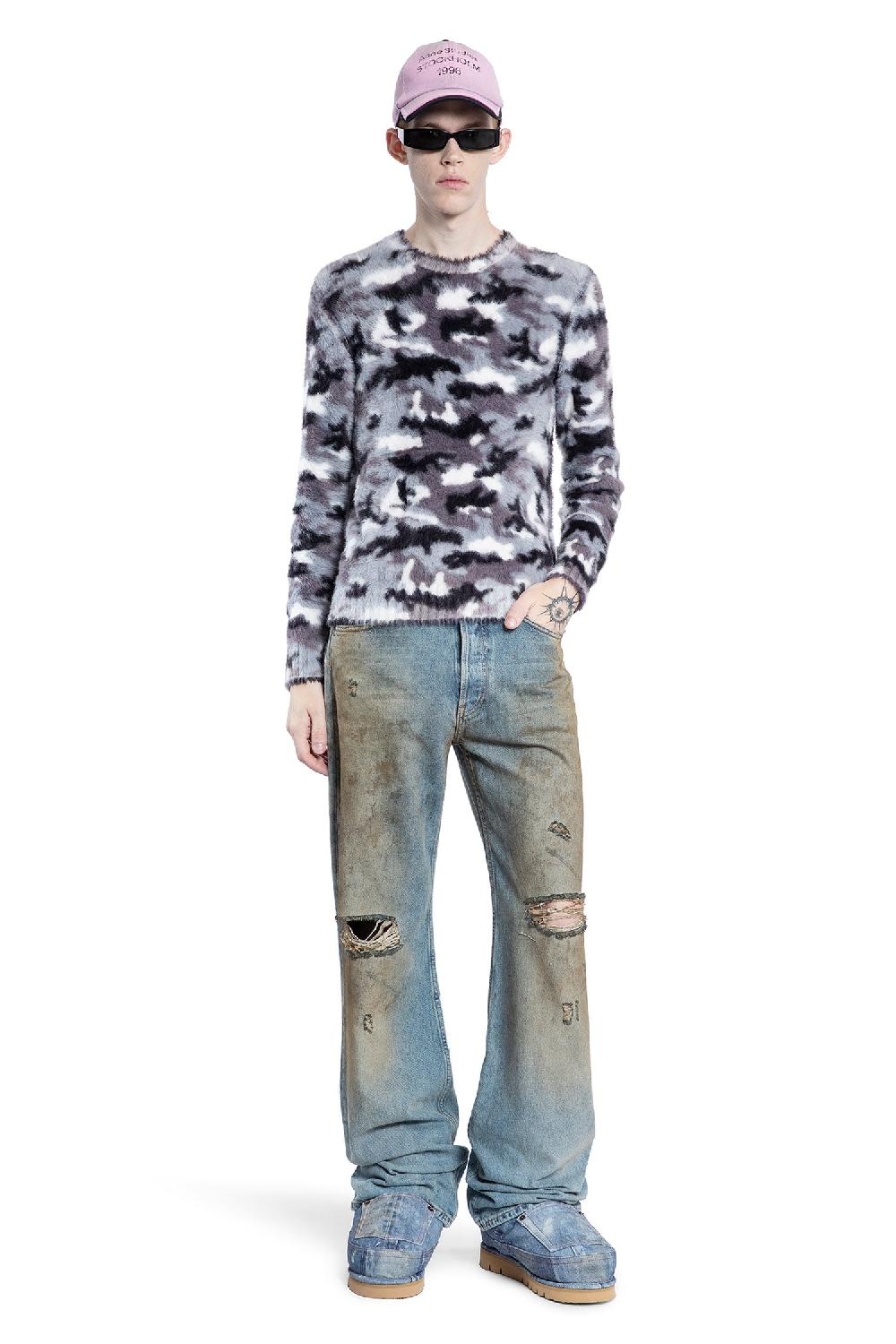 Antonioli ACNE STUDIOS MAN GREY KNITWEAR Latest fashion