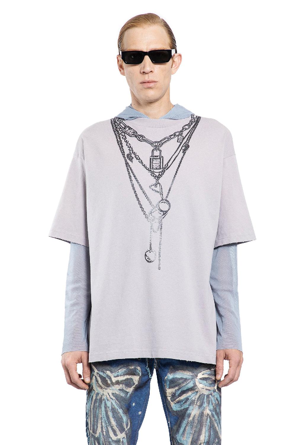 Antonioli ACNE STUDIOS MAN GREY T-SHIRTS & TANK TOPS Lightning offer