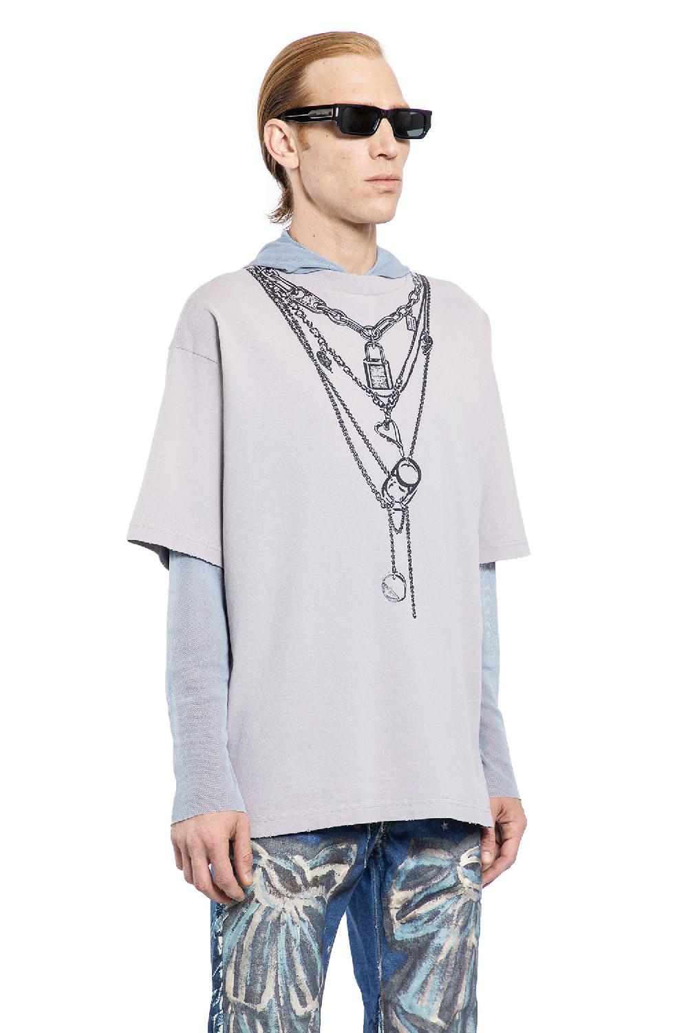 Antonioli ACNE STUDIOS MAN GREY T-SHIRTS & TANK TOPS Lightning offer