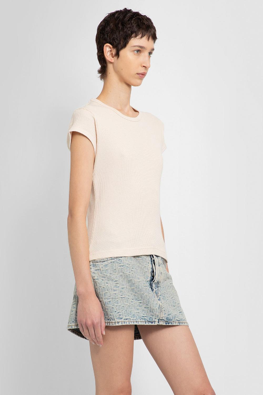 Antonioli ACNE STUDIOS WOMAN BEIGE T-SHIRTS & TANK TOPS Promozione temporanea