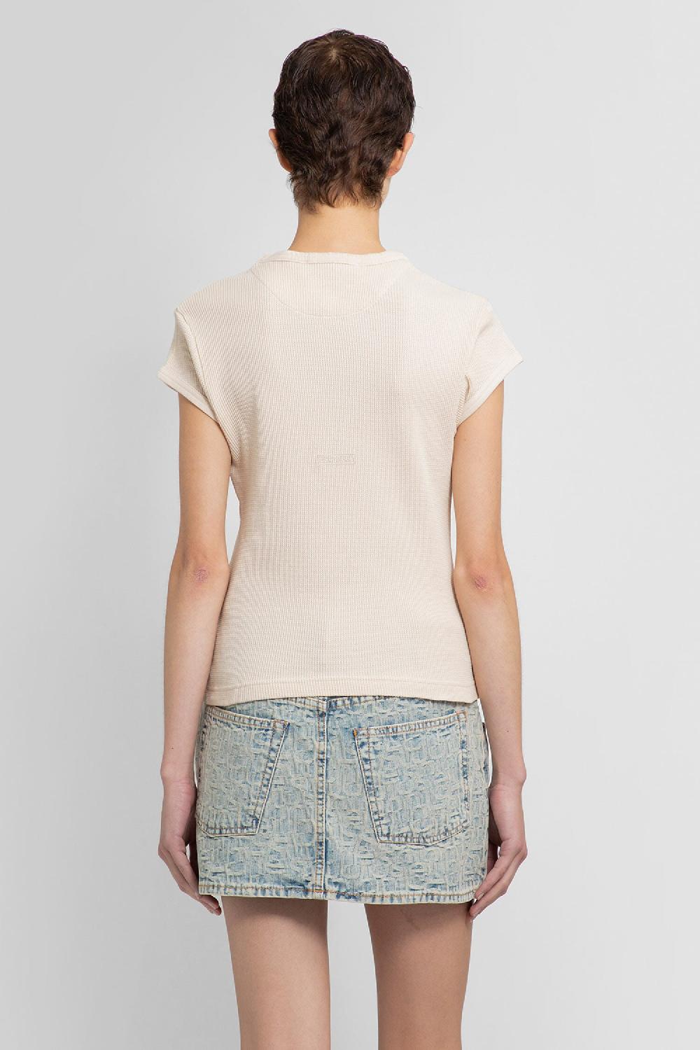 Antonioli ACNE STUDIOS WOMAN BEIGE T-SHIRTS & TANK TOPS Promozione temporanea