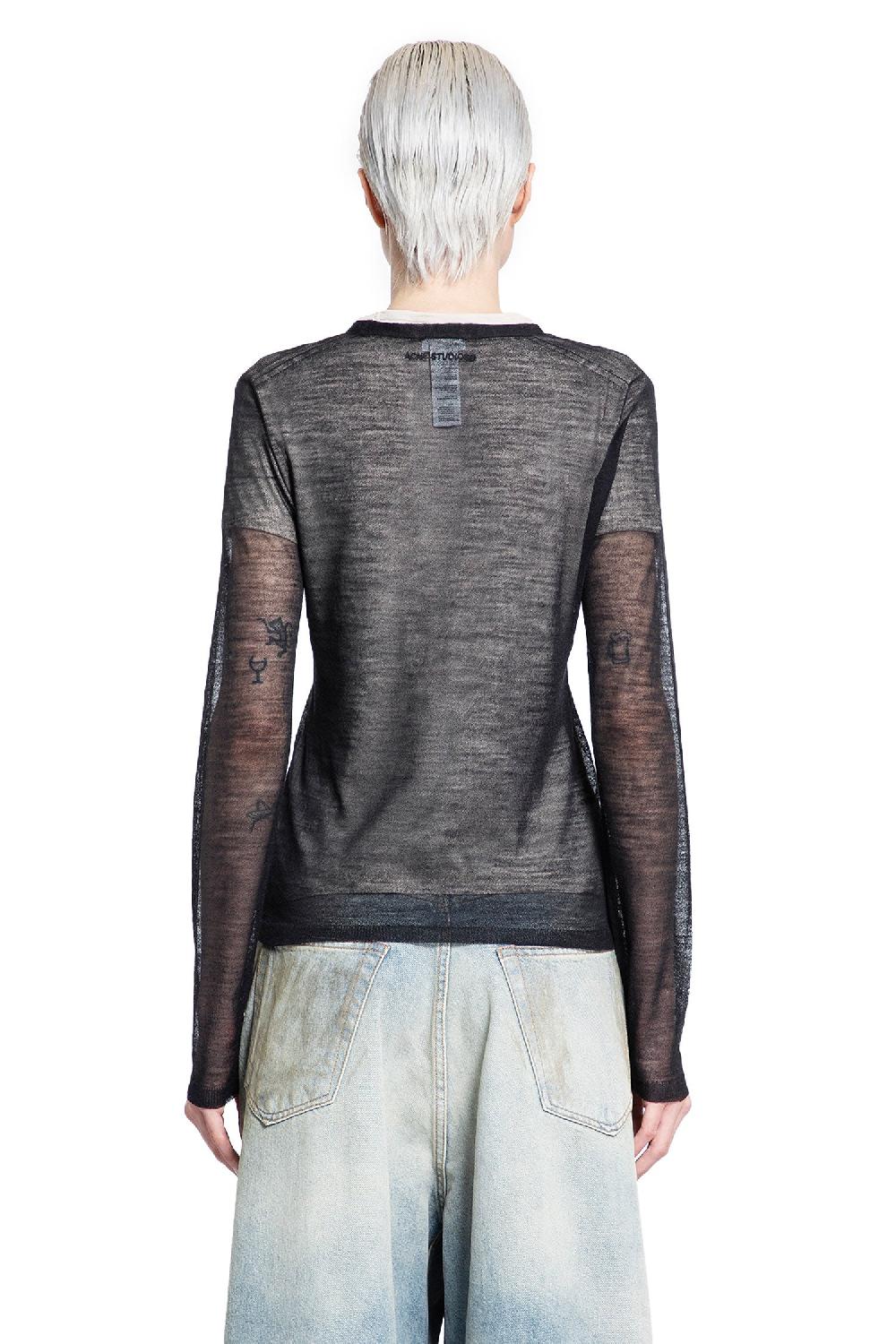 Antonioli ACNE STUDIOS WOMAN BLACK KNITWEAR Discount Store per i nuovi prodotti