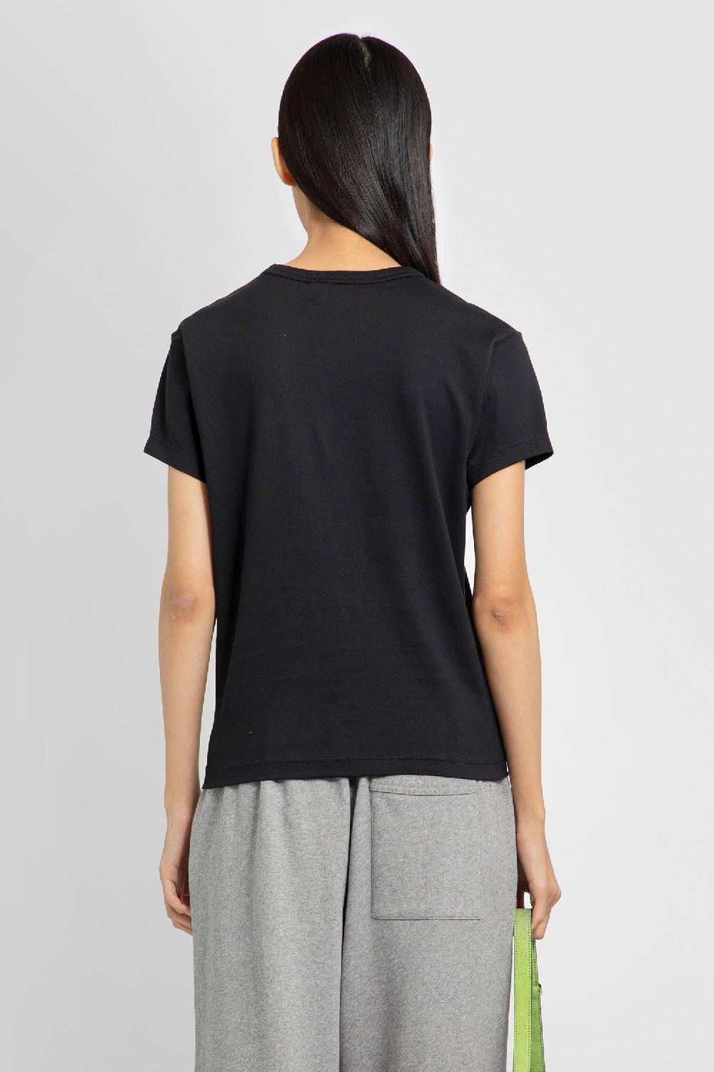 Antonioli ACNE STUDIOS WOMAN BLACK T-SHIRTS & TANK TOPS Enormi sconti