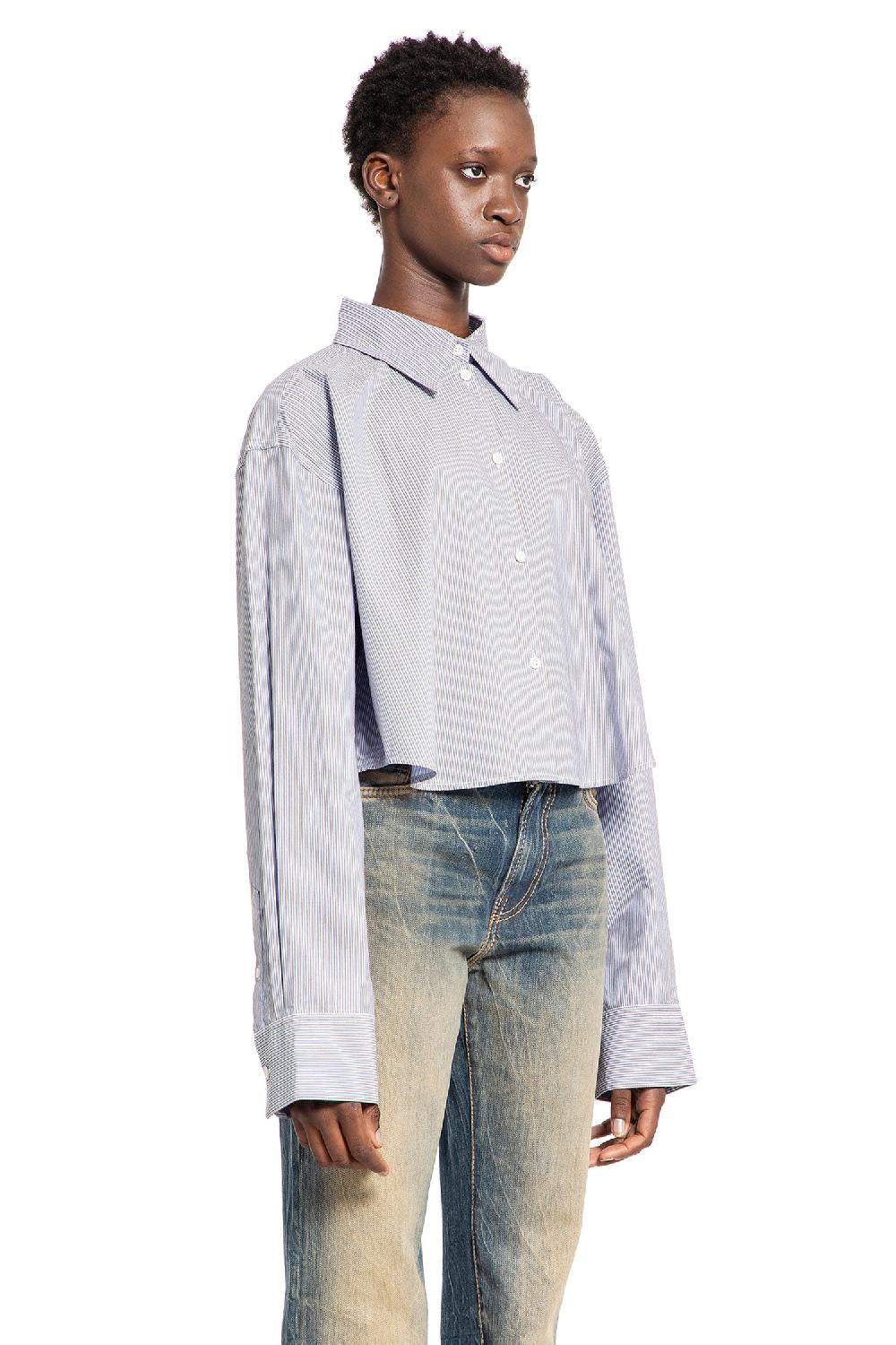 Antonioli ACNE STUDIOS WOMAN BLUE SHIRTS Sconti questo mese
