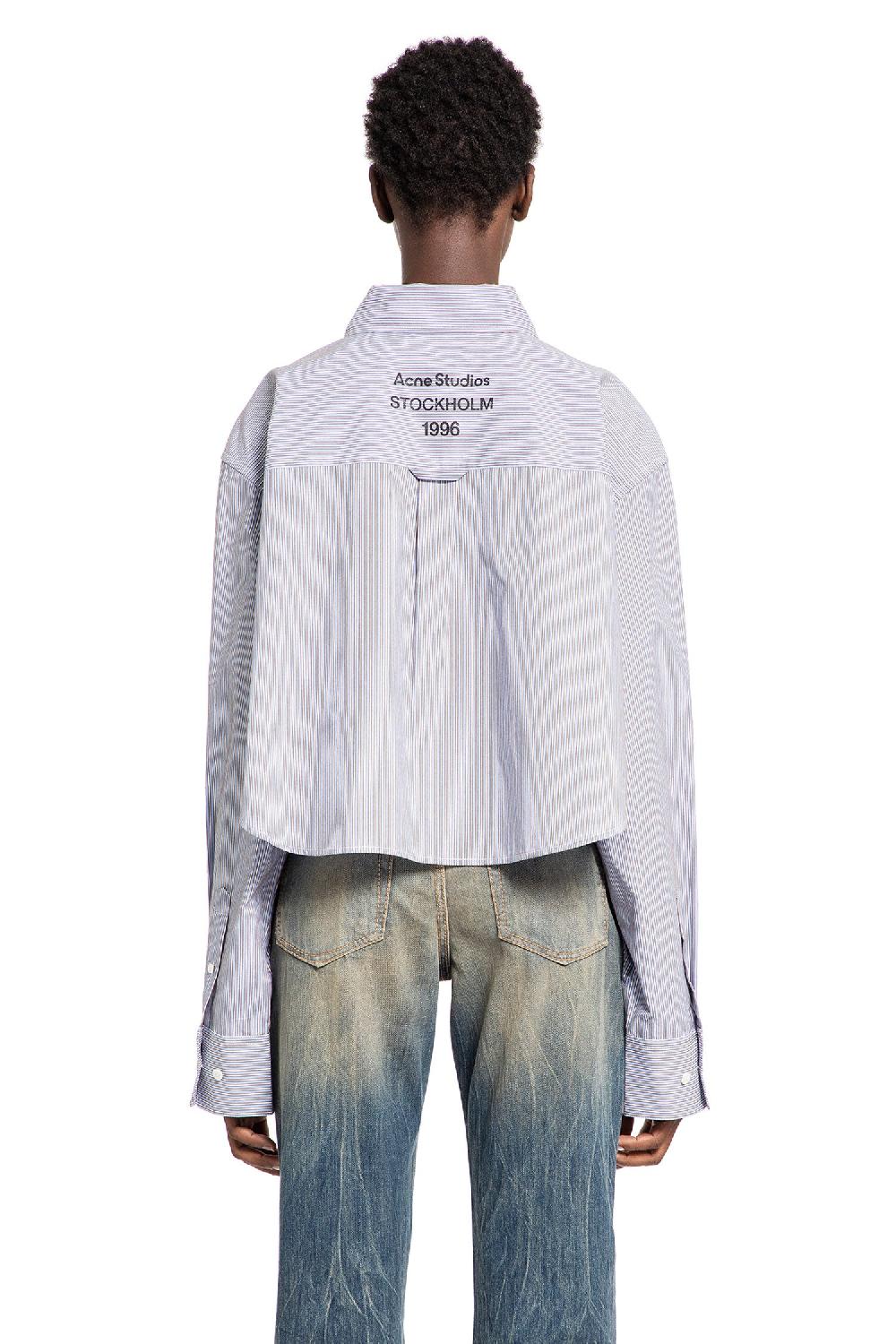 Antonioli ACNE STUDIOS WOMAN BLUE SHIRTS Sconti questo mese