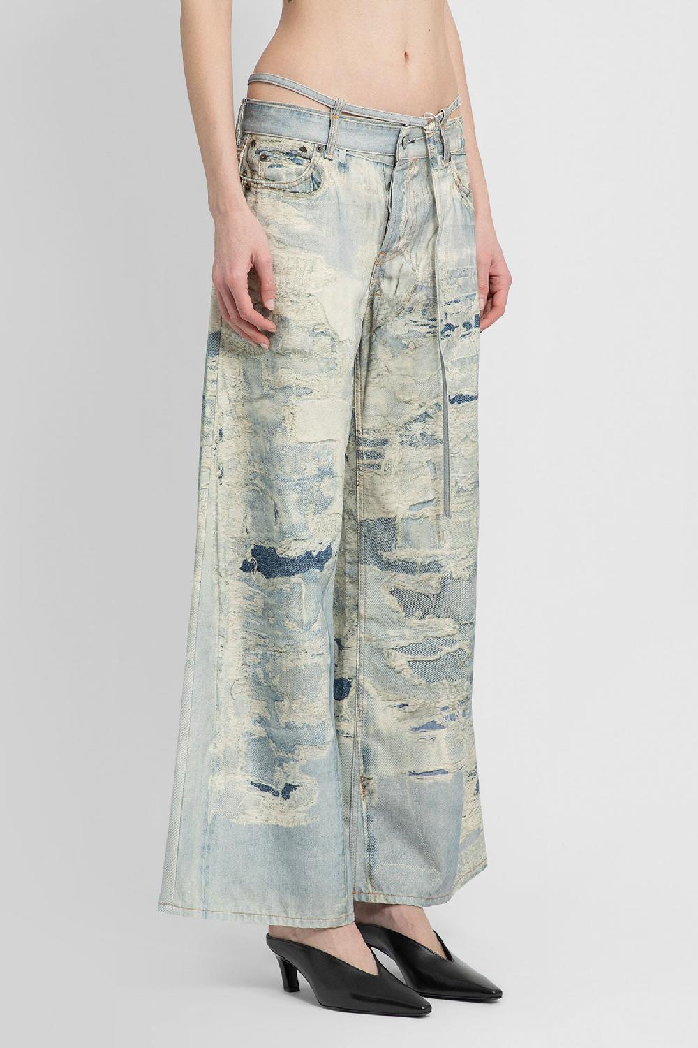 Antonioli ACNE STUDIOS WOMAN BLUE TROUSERS Nuovo